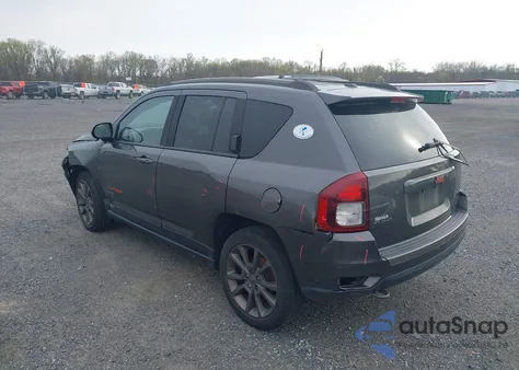 2016 Jeep Compass 75Th Anniversary from USA, damaged, VIN 1C4NJDBB7GD805506